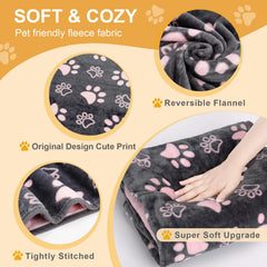 Gowyeg manta 300GSM felpa suave, tacto agradable.