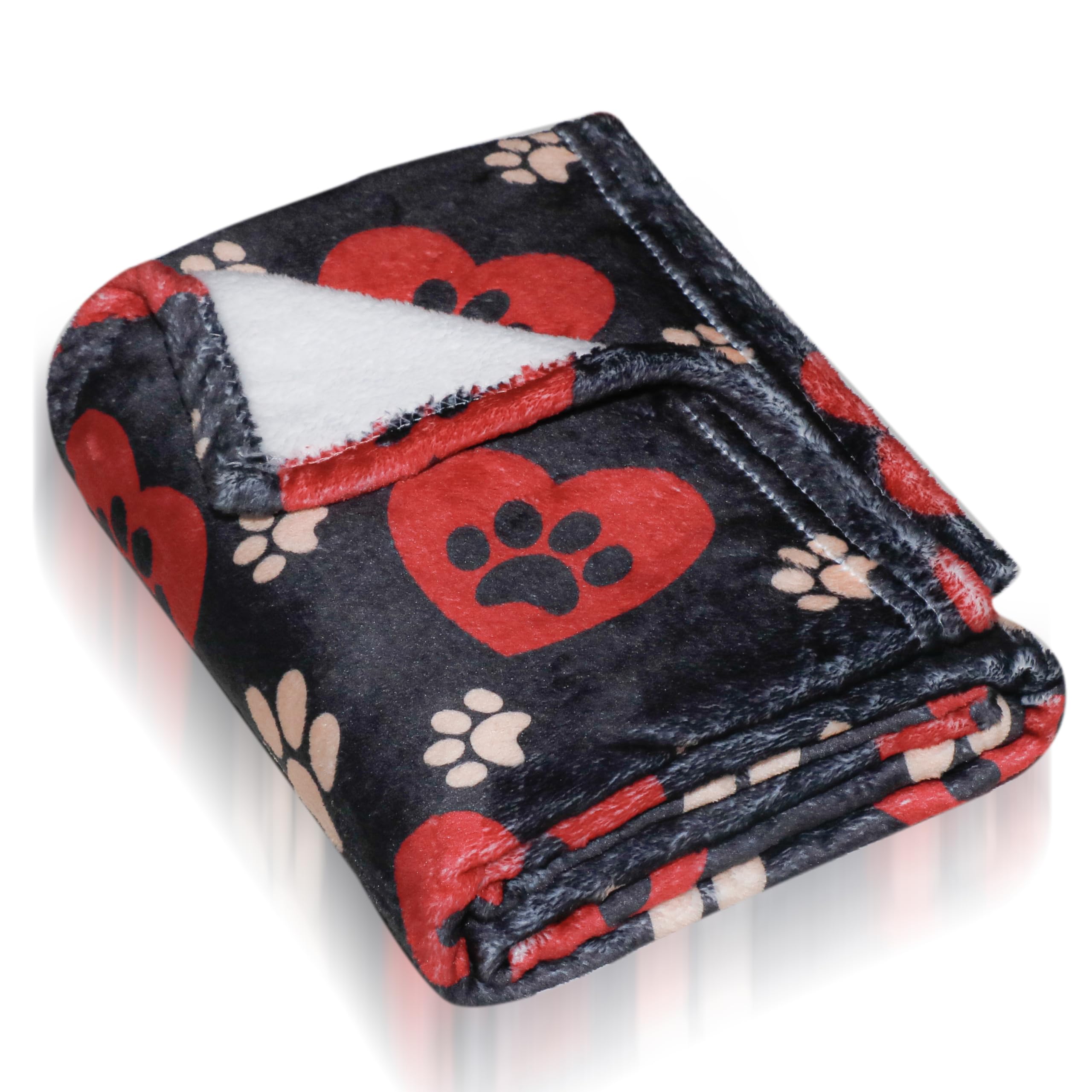 Gowyeg Manta para Perros Grandes 60x50 Pulgadas – Diseño Doble Cara con Patas