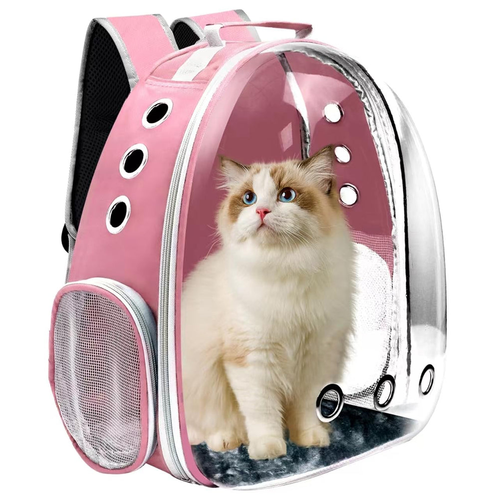 Goxeon mochila para gato con ventana frontal: vista amplia y seguridad.
