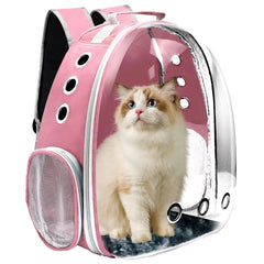 Goxeon mochila para gato con ventana frontal: vista amplia y seguridad.