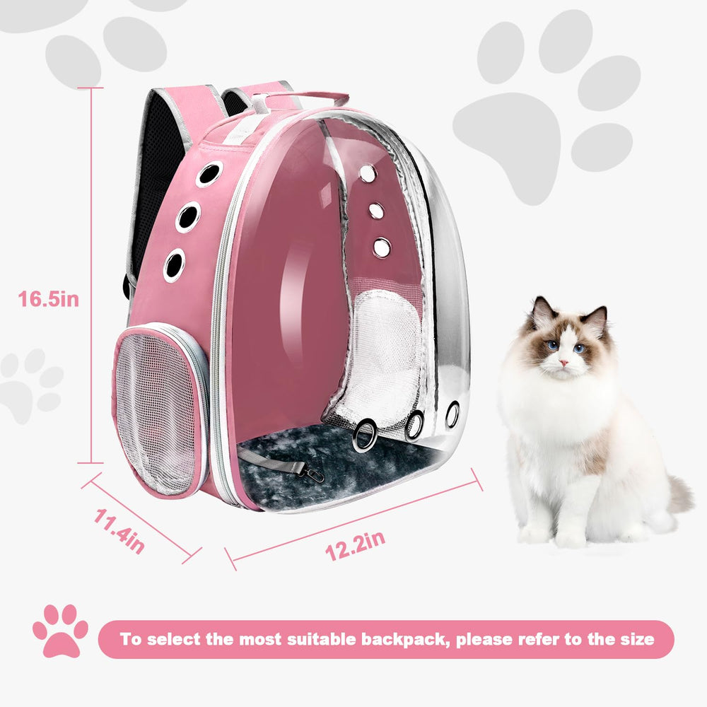 Goxeon mochila gato ventilada lateral: buena ventilación para tu mascota.