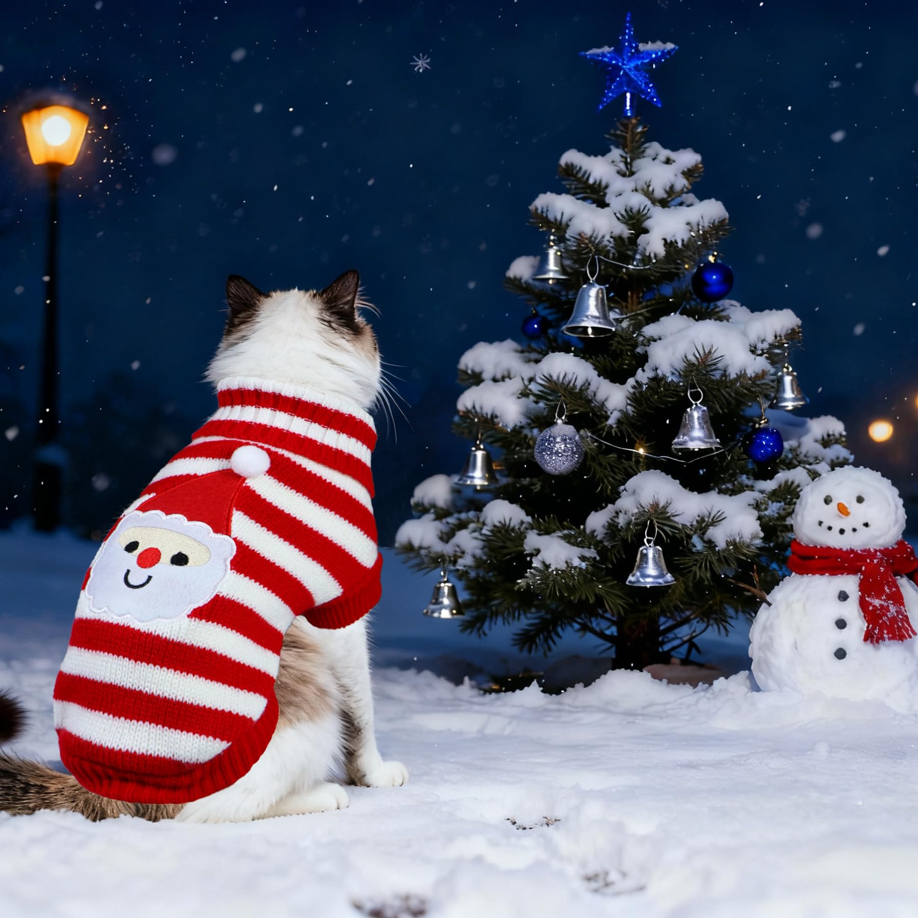GOYOSWA diseño Santa estampado que añade estilo festivo