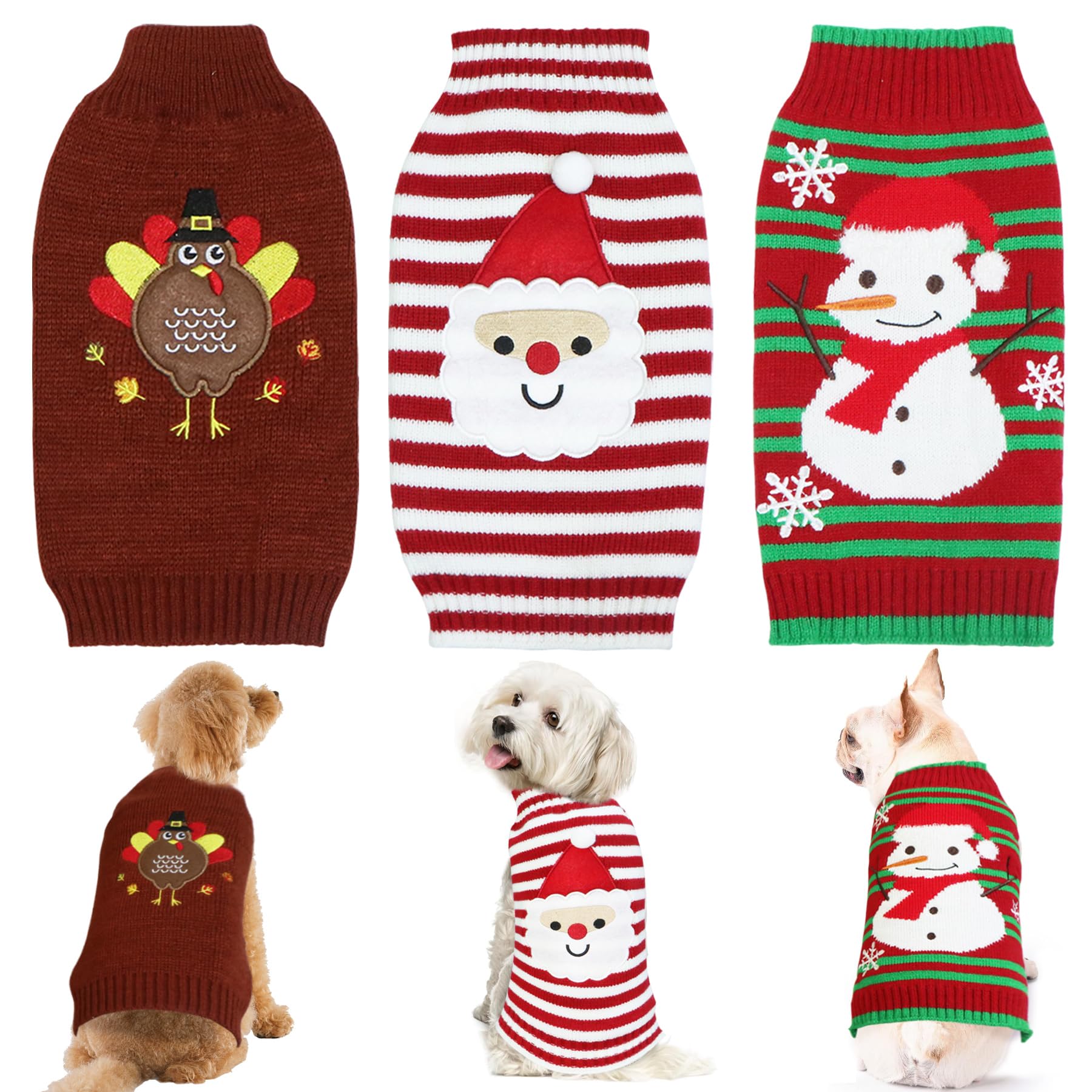 GOYOSWA pavo sudadera para perros, ideal para fiestas de Acción de Gracias al aire libre.