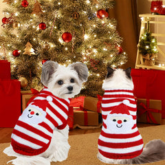 GOYOSWA sudadera navideña para gato y perro con estampado Santa, ideal para regalo