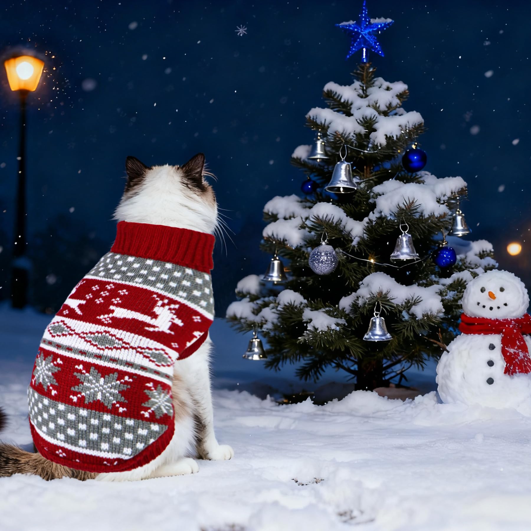 GOYOSWA suéter navideño, guía de tallas para ajuste cómodo