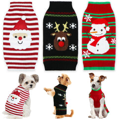 GOYOSWA sudadera para perro con Santa, ideal para fotos festivas y calor suave.