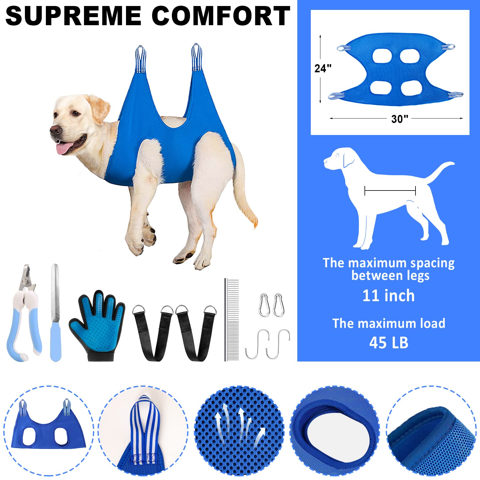 GPUSFAK corta uñas mascotas con diseño seguro para cortes precisos.