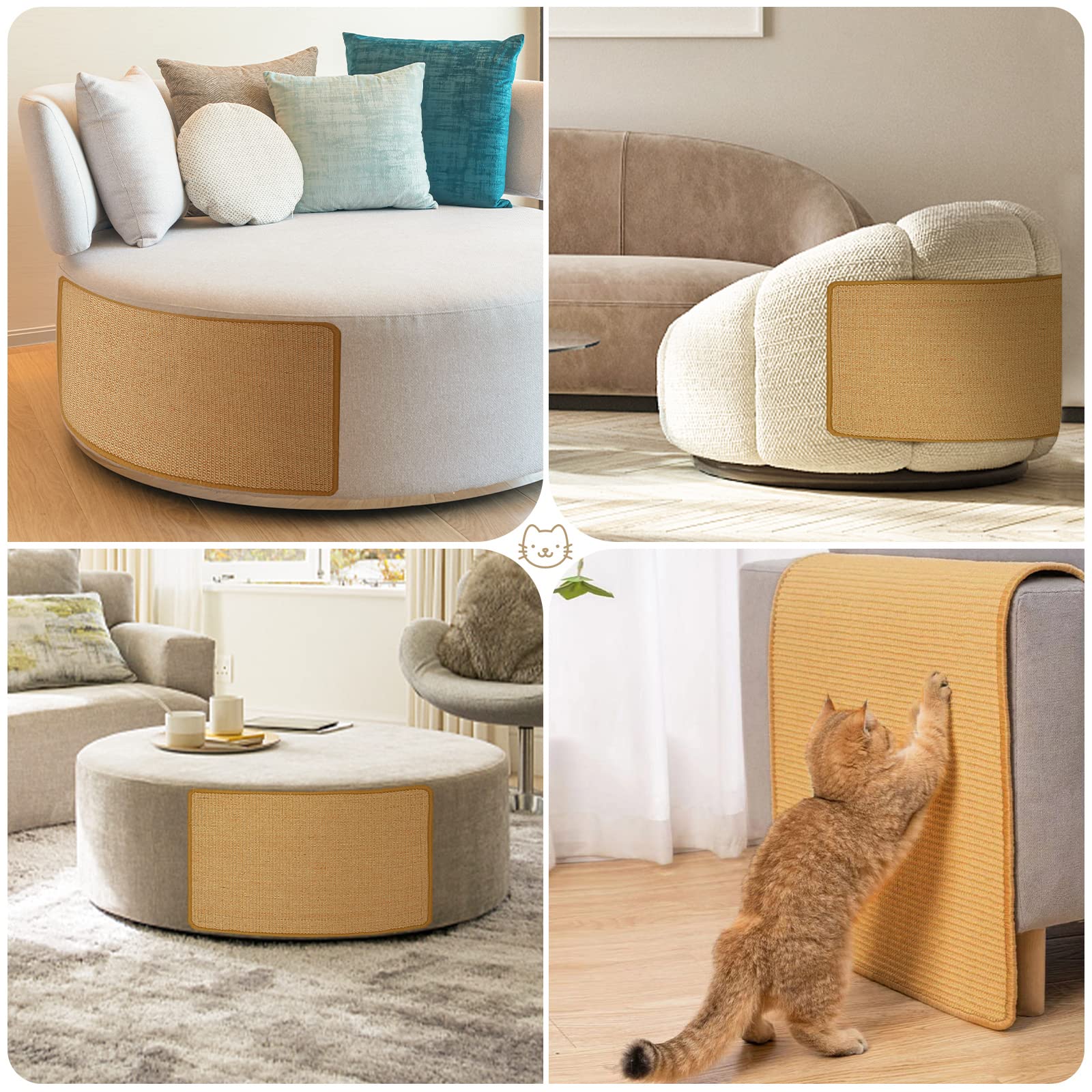 Graciadeco modelo grande 23.6 x 15.7 pulgadas para gatos.