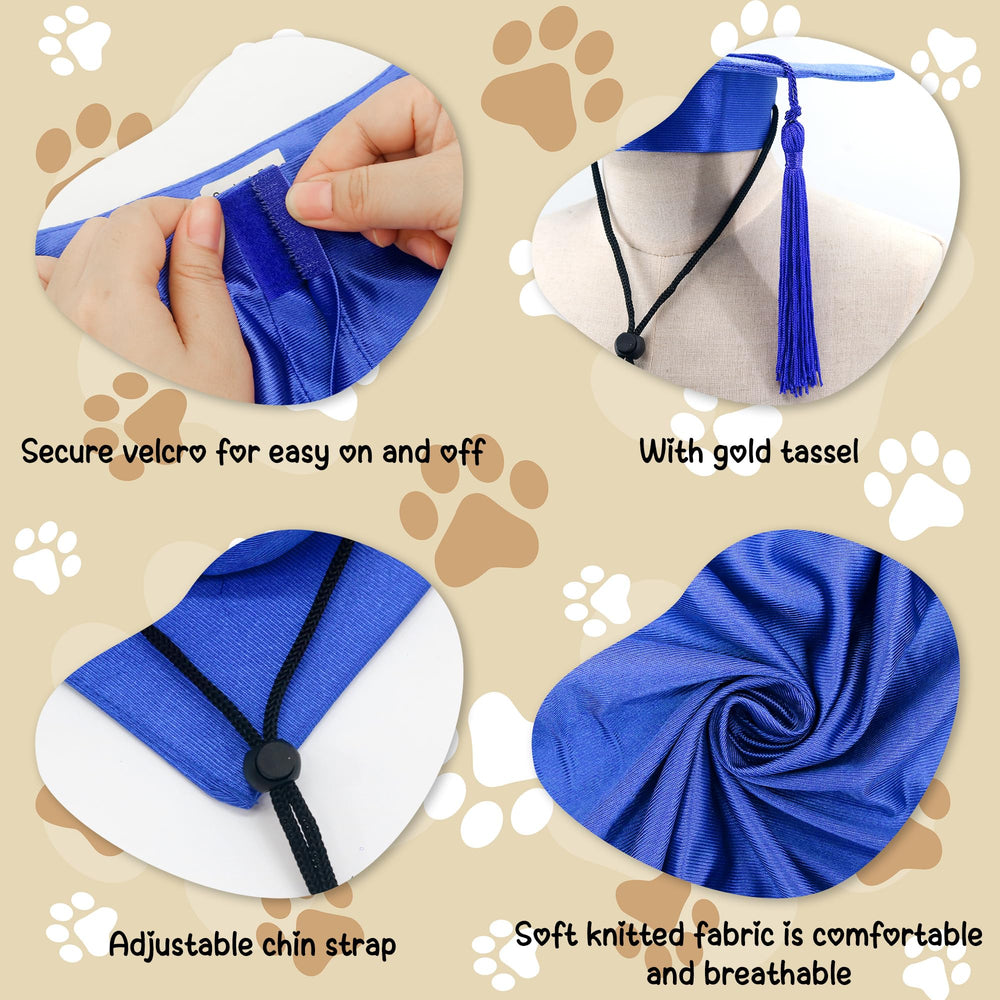 GraduatePro: detalle de borla de seda que añade elegancia al conjunto.