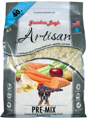 grandma lucy's mezcla artesanal para perros en envase de 8 libras