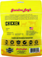 Grandma Lucy's pollo liofilizado, único ingrediente, ideal como premio diario