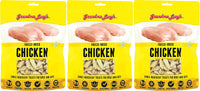 Grandma Lucy's pollo liofilizado—paquetes de 4 oz, opción práctica para viajes con mascotas