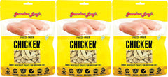 Grandma Lucy's pollo liofilizado—paquetes de 4 oz, opción práctica para viajes con mascotas