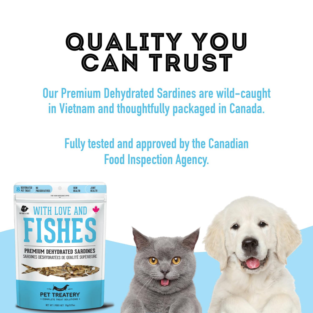 Granville Island Pet Treatery Sardinas, uso diario suave y salud general