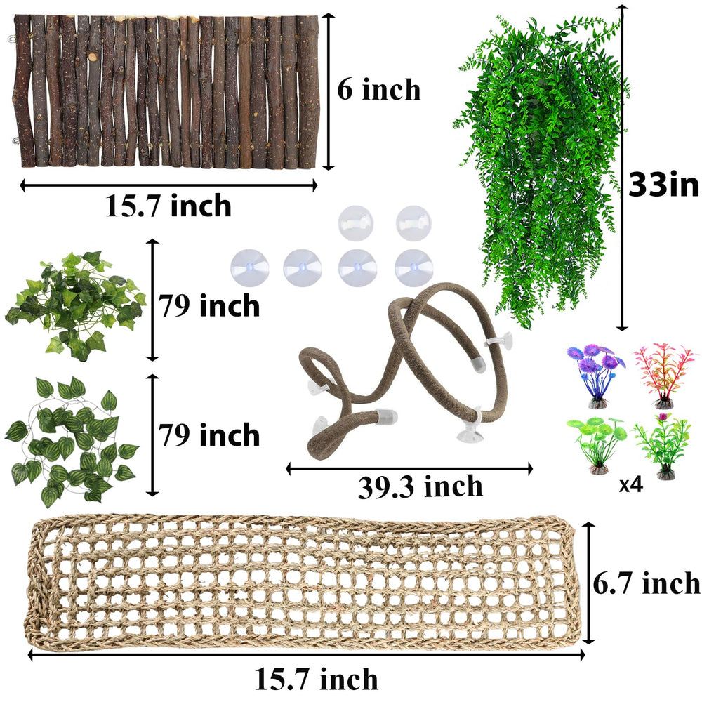 Grddaef plantas de soporte, brindan estructura estable para el hábitat.