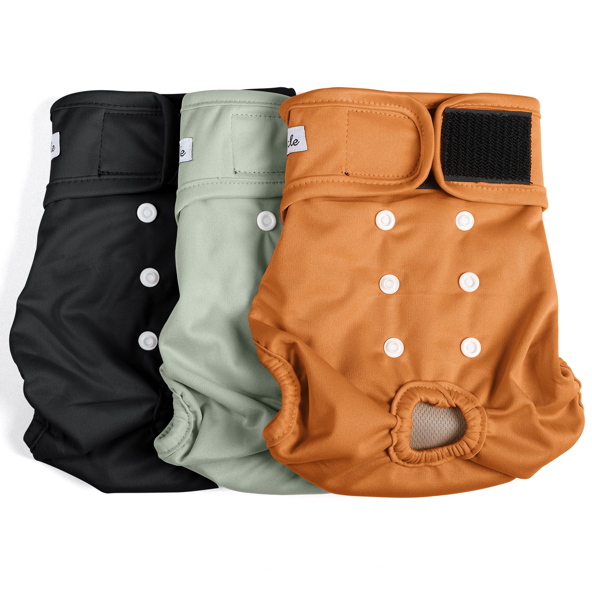 Grecle pañales para perras en celo con ajuste cómodo, ideal para evitar escapes