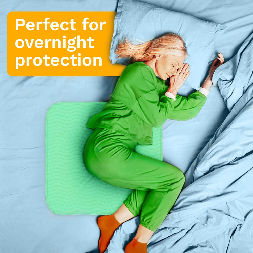 Green Lifestyle protectores lavables tienen textura suave para piel sensible.