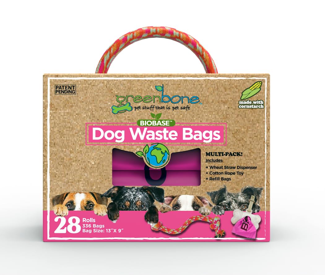 28 rollos Greenbone, bolsas duraderas para salidas largas