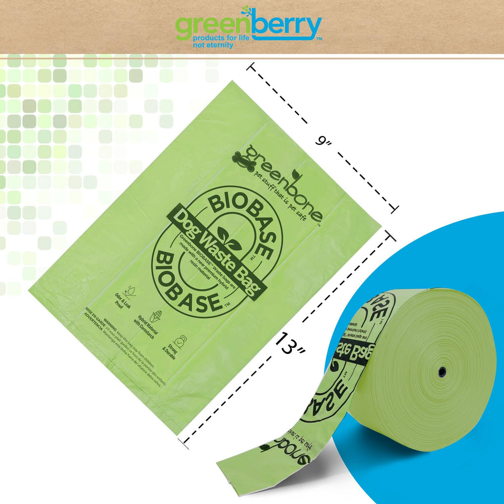 Greenbone BioBase dispensador de caja, carga rápida para reponer bolsas.