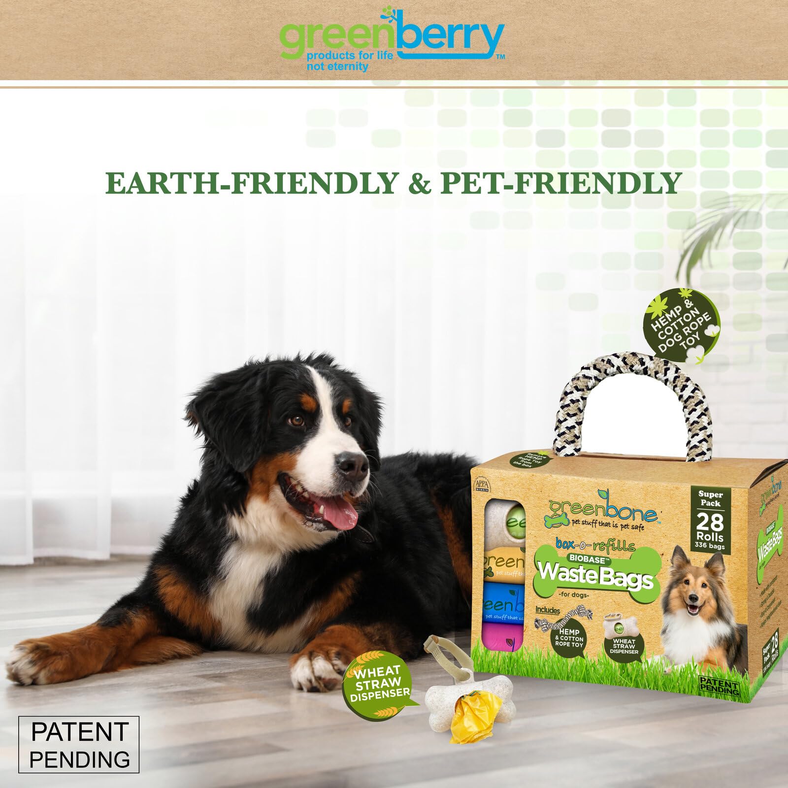 Greenbone BioBase: set regalo para perros, perfecto para cumpleaños caninos