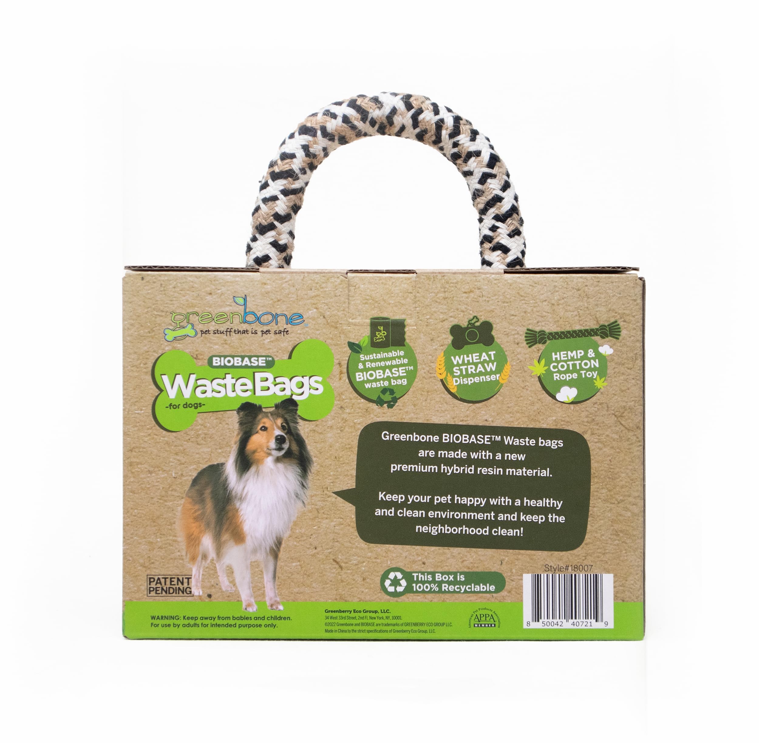 Juguete de cuerda para perro, resistente y apto para juegos.