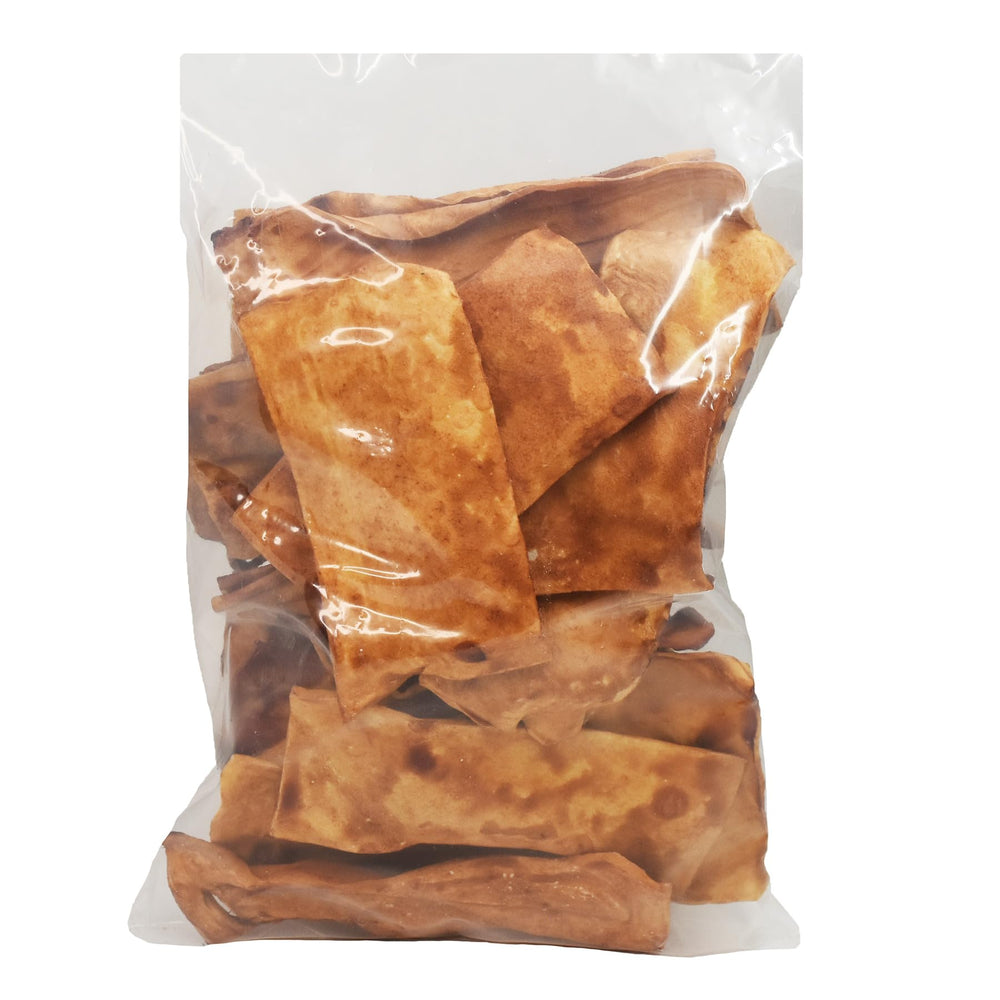 GreenCow Rawhide Chips: ideales para perros grandes y masticadores fuertes.