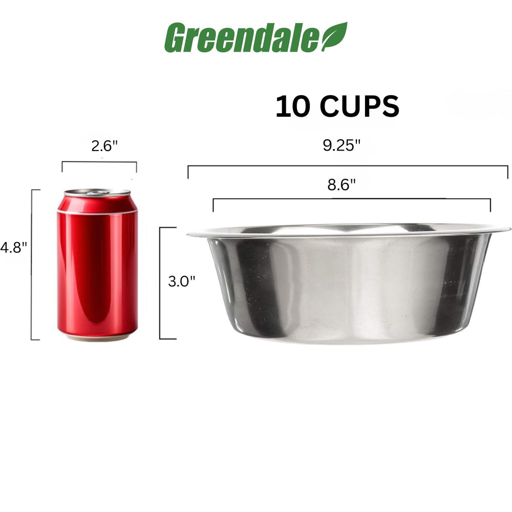 Greendale cuencos sin pegatinas, listos para usar.