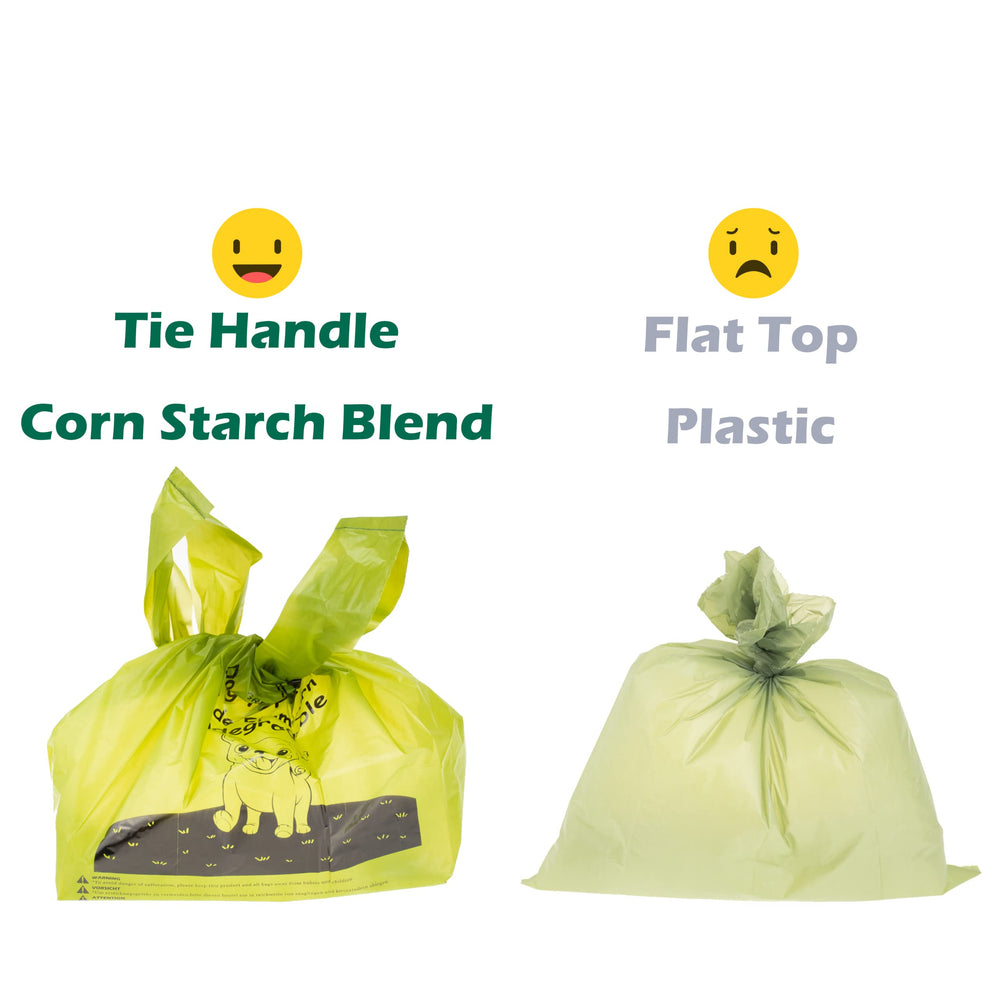 Bolsas GREENER WALKER biodegradables con certificado OK BIOBASED para uso responsable.