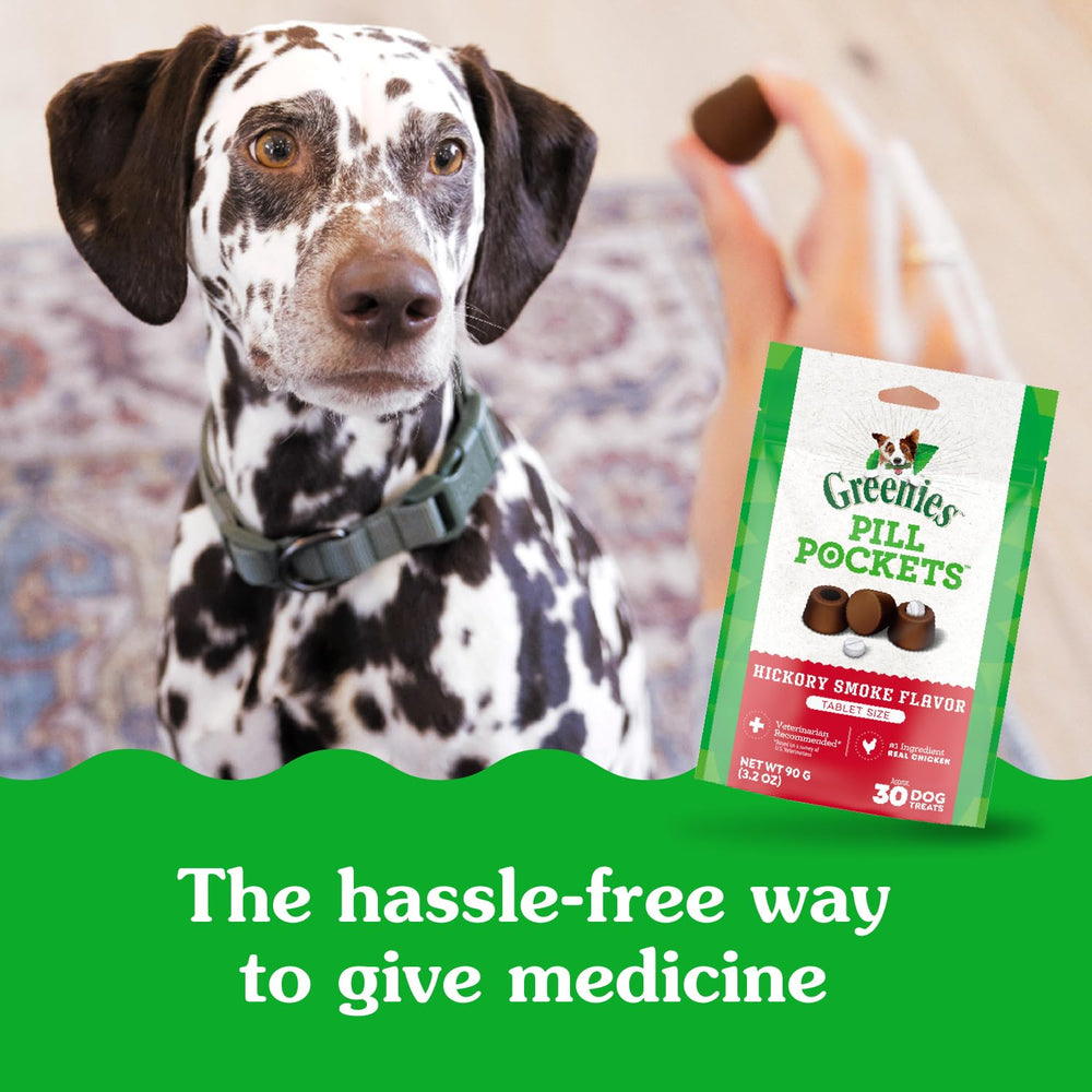 Greenies Bolsas Pastillas Pollo Real: ingrediente principal natural que los perros disfrutan.