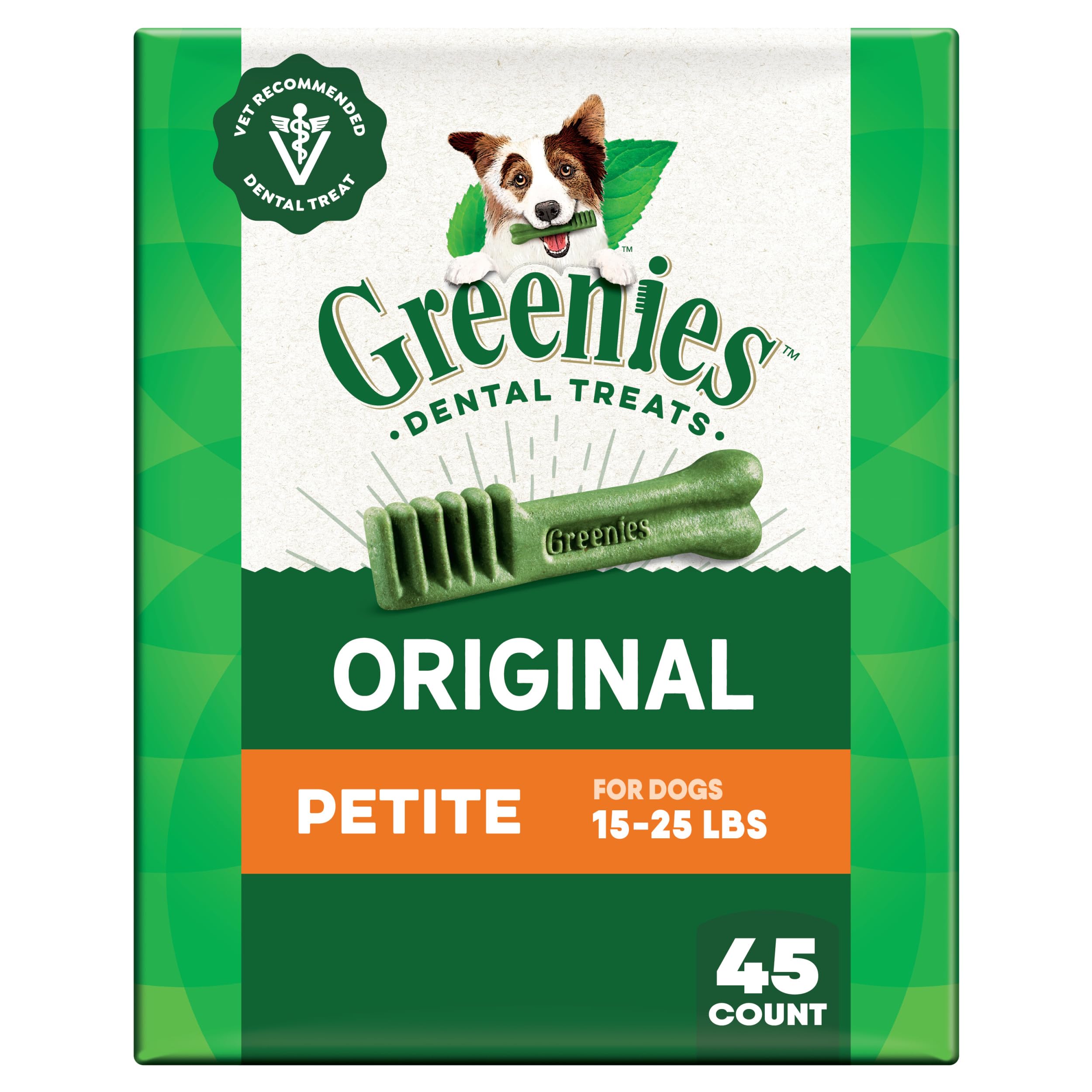 Greenies Adultos Original frente: cuidado dental diario para mejor aliento