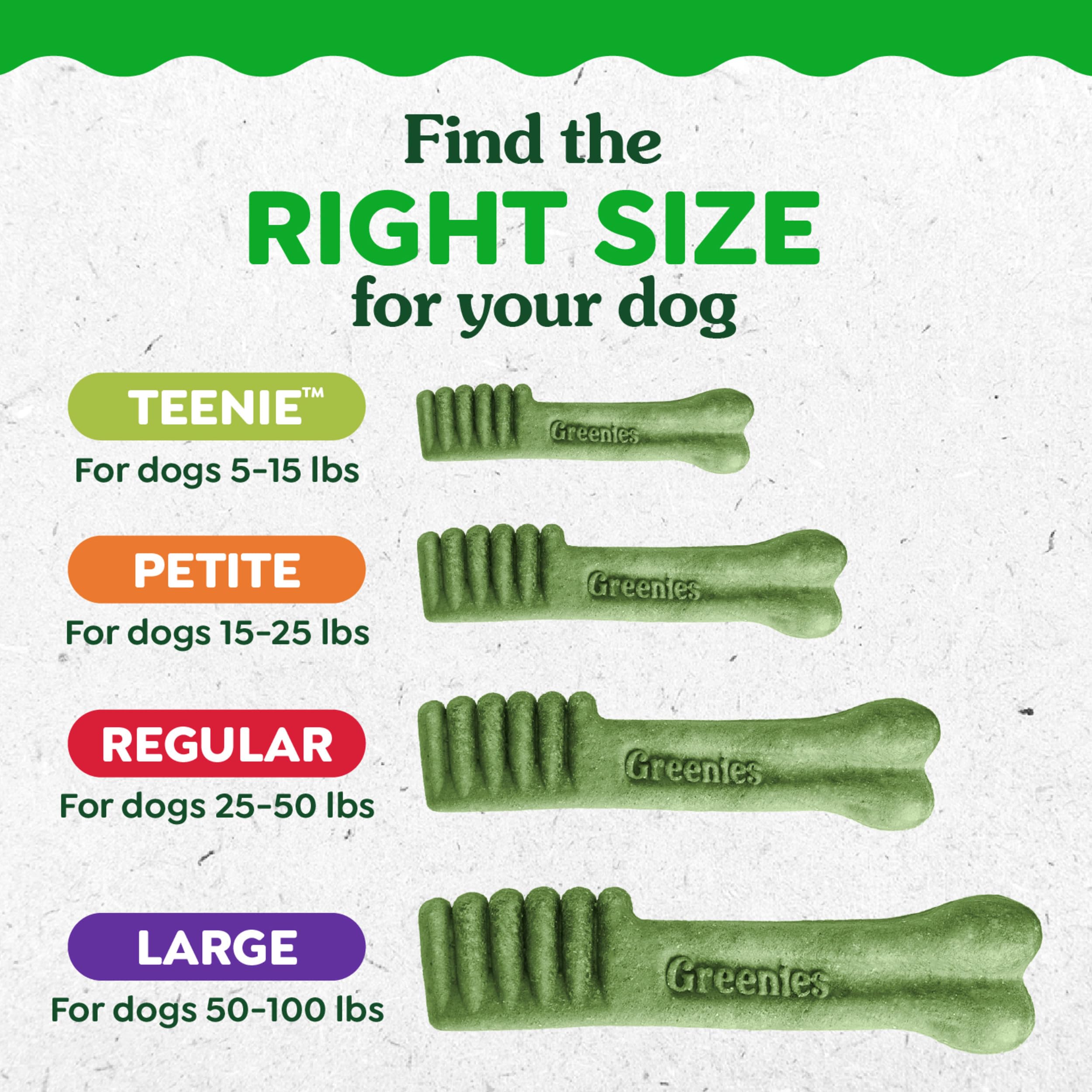 Greenies dentales para perros, imagen de compra en linea rapido para promover cuidado oral