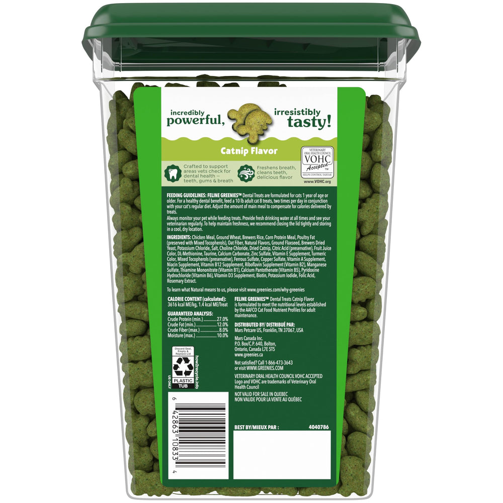 Greenies Rutina Dental Diaria Gato: promueve cuidado dental constante.
