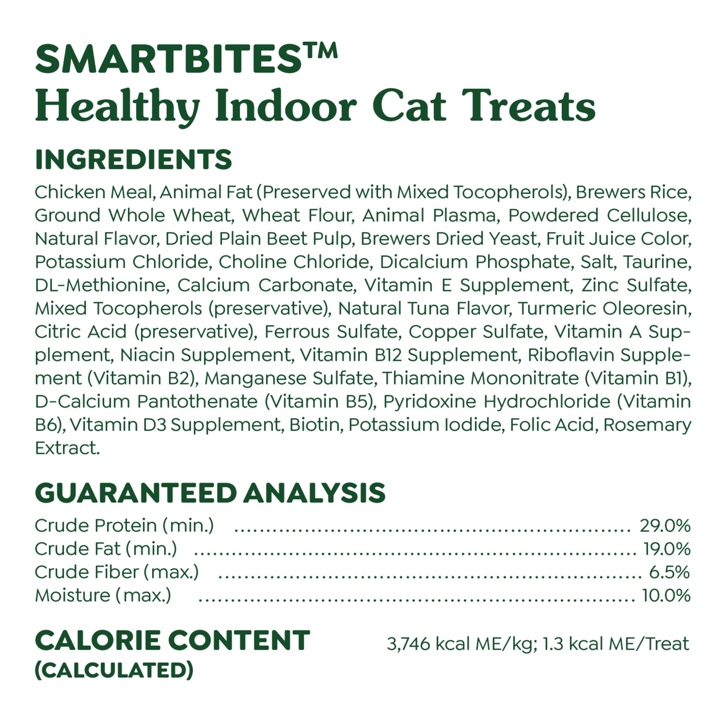 Sabor atún atractivo para gatos.