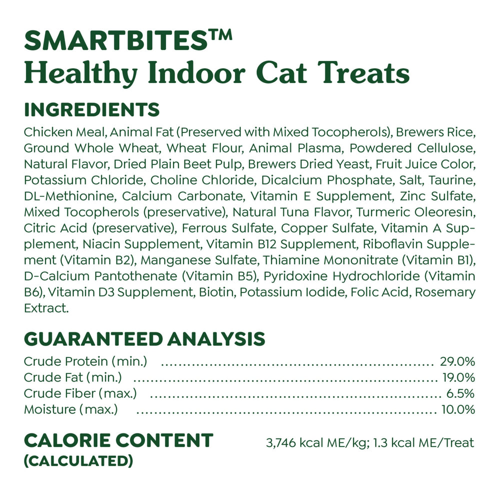 Sabor atún atractivo para gatos.