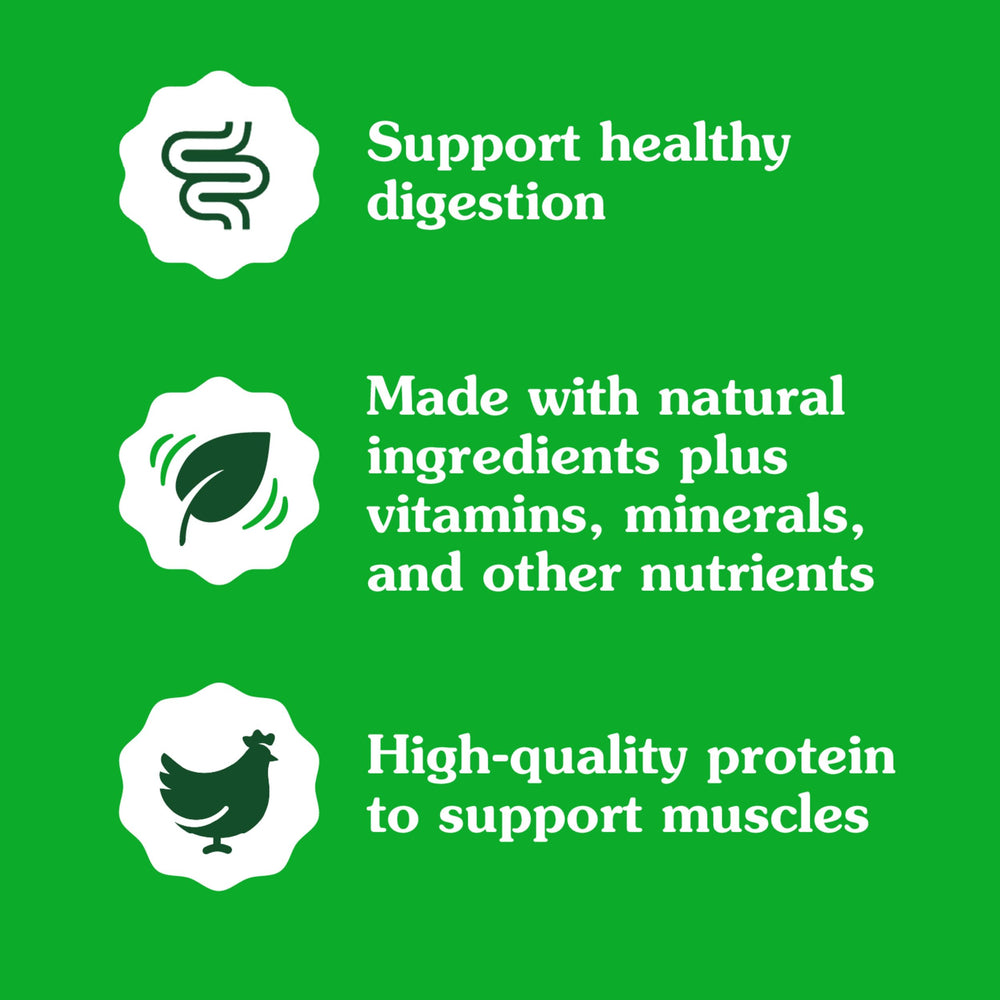 Greenies Smartbites proteína de alta calidad para musculatura felina.