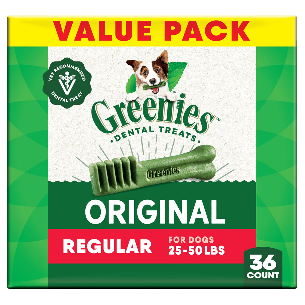 Greenies snack dental original para perros, 36 unidades, cuidado diario