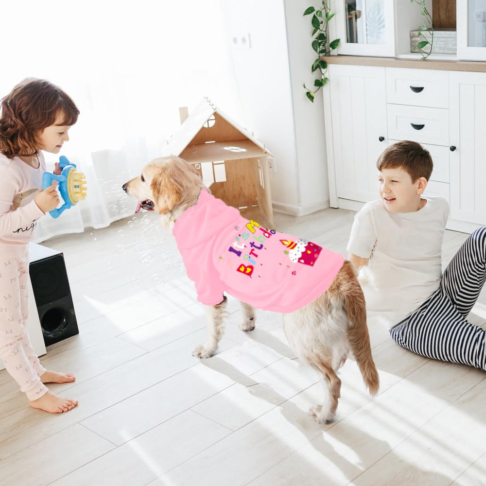GreenJoy sudadera para gato con capucha rosa, diseño cálido para felinos