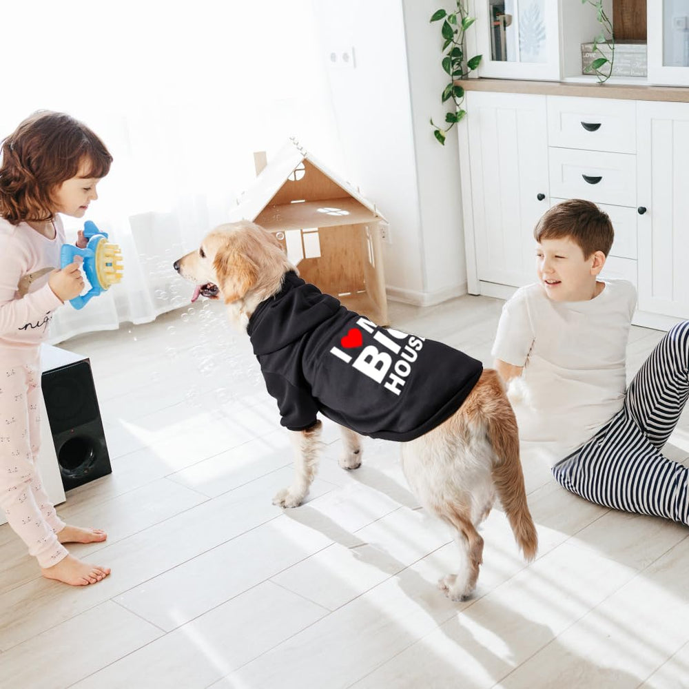 GreenJoy sudadera para perro, adecuada para ocasiones formales, uso diario y actividades al aire libre.