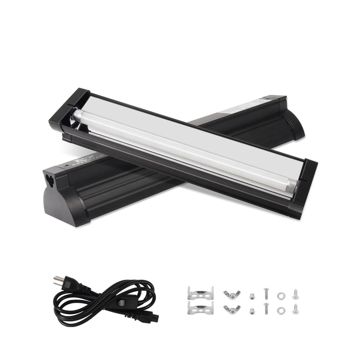 GREENPAW T5 UVB para reptiles, iluminación para terrarios y zona de descanso.