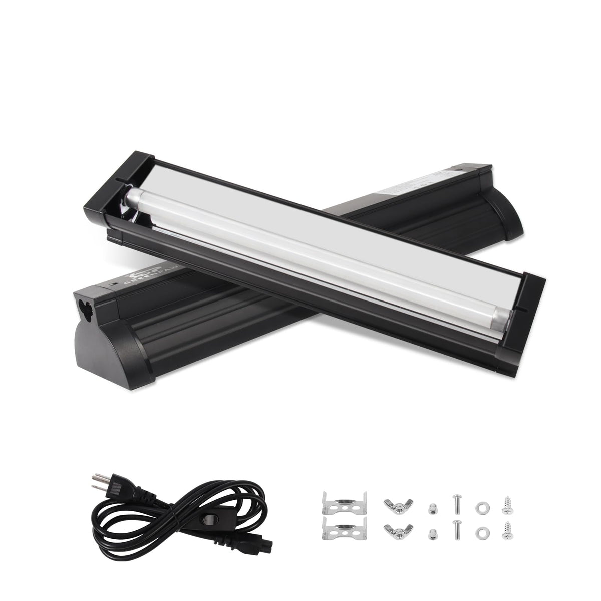 GREENPAW T5 UVB para reptiles, iluminación para terrarios y zona de descanso.