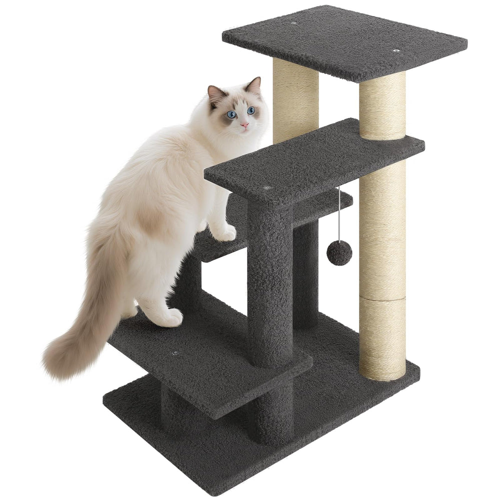 GreenPetopia escalones para mascotas: acceso seguro al sofá y cama para momentos de descanso.