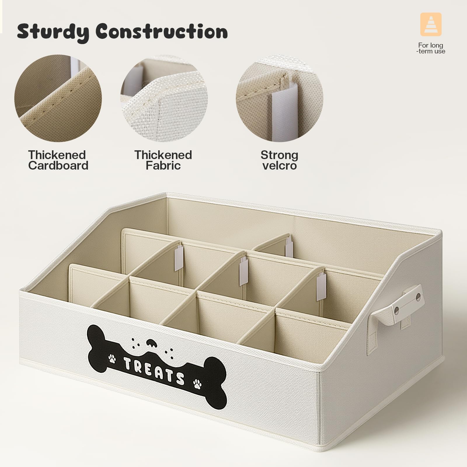 GreenPetopia contenedor grande, ideal para premios y suministros