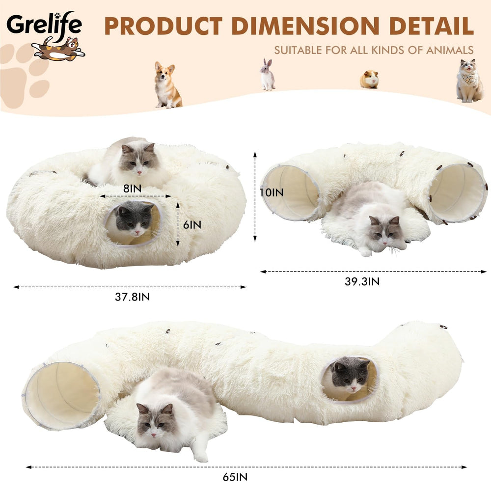 Grelife tunel gato ajustable: configura múltiples formas.