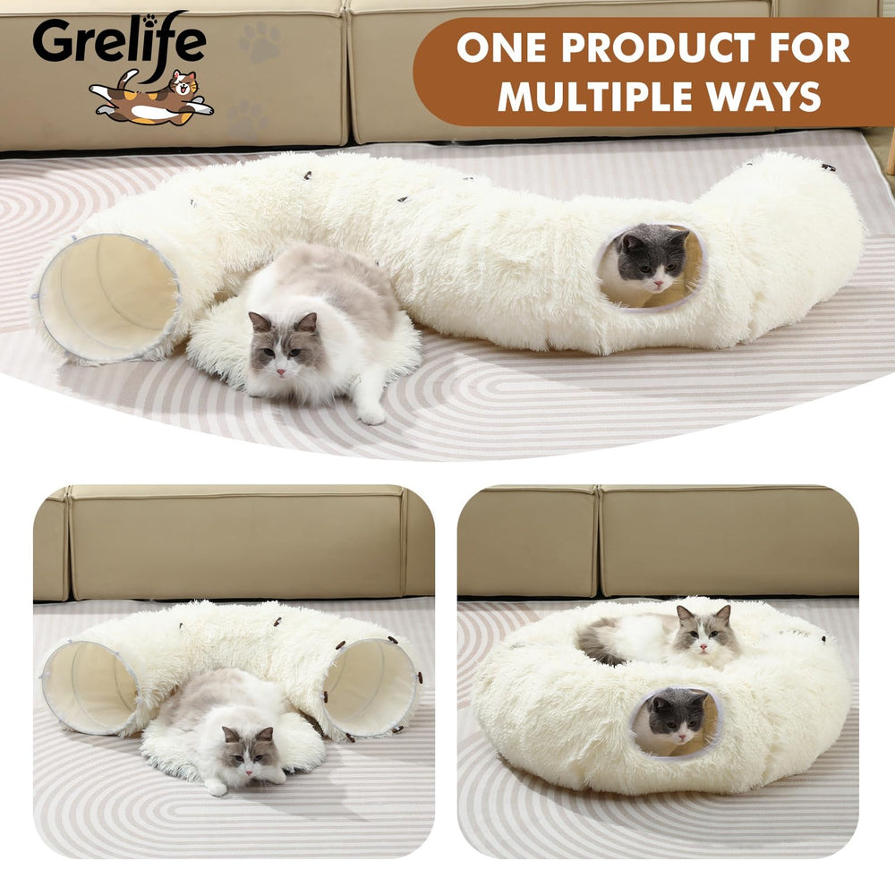 Grelife tunel en forma de dona: invita a explorar y jugar.