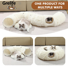 Grelife tunel en forma de dona: invita a explorar y jugar.