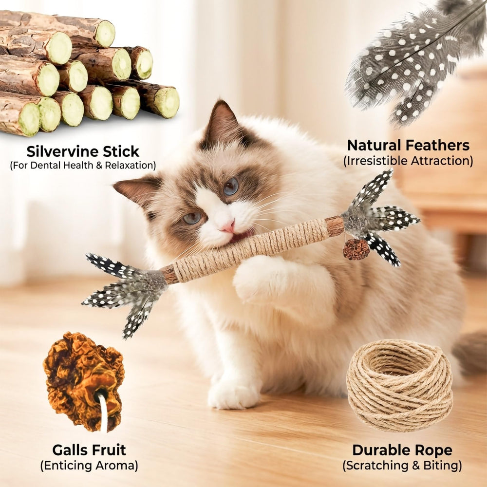 GREMBEB cuerda estimuladora para gato, ideal para sesiones interactivas.