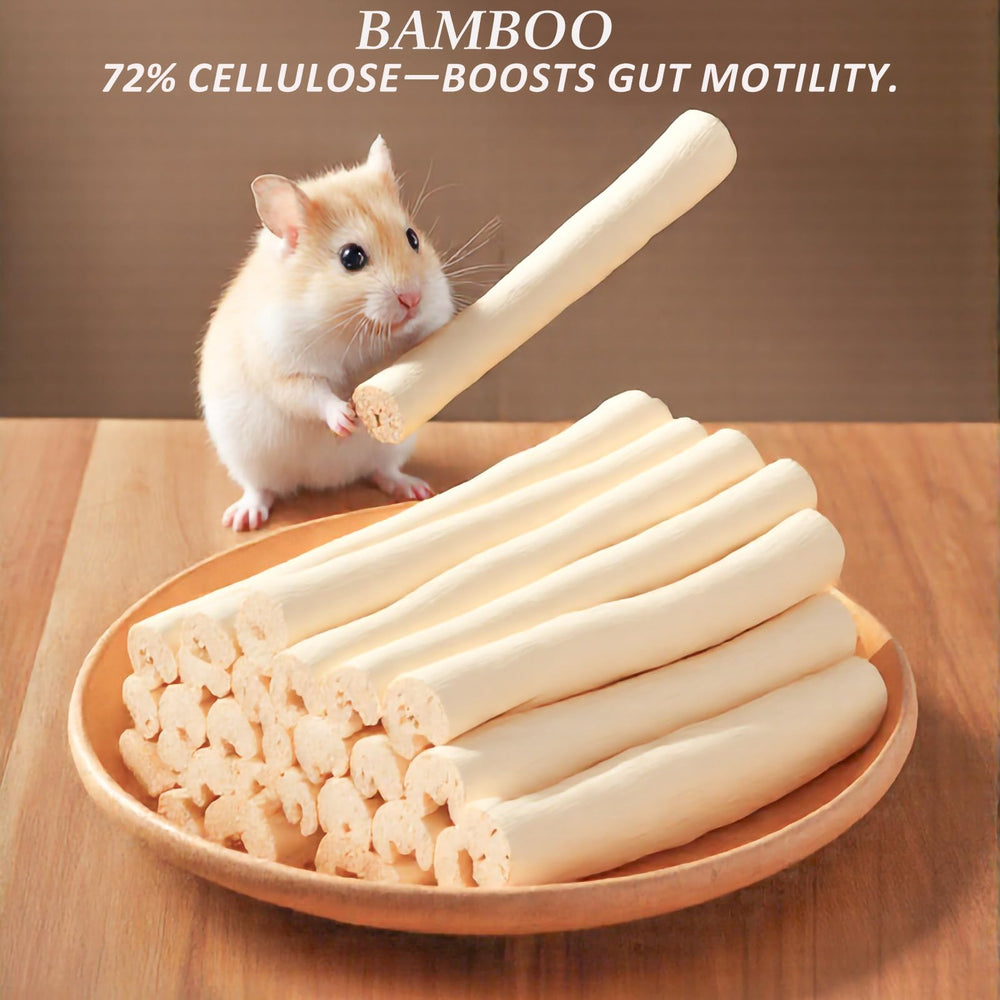 GREMBEB Palito mordedor bambú dulce para estimulación y juego