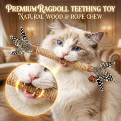 GREMBEB pluma natural para gato, añade emoción al juego.