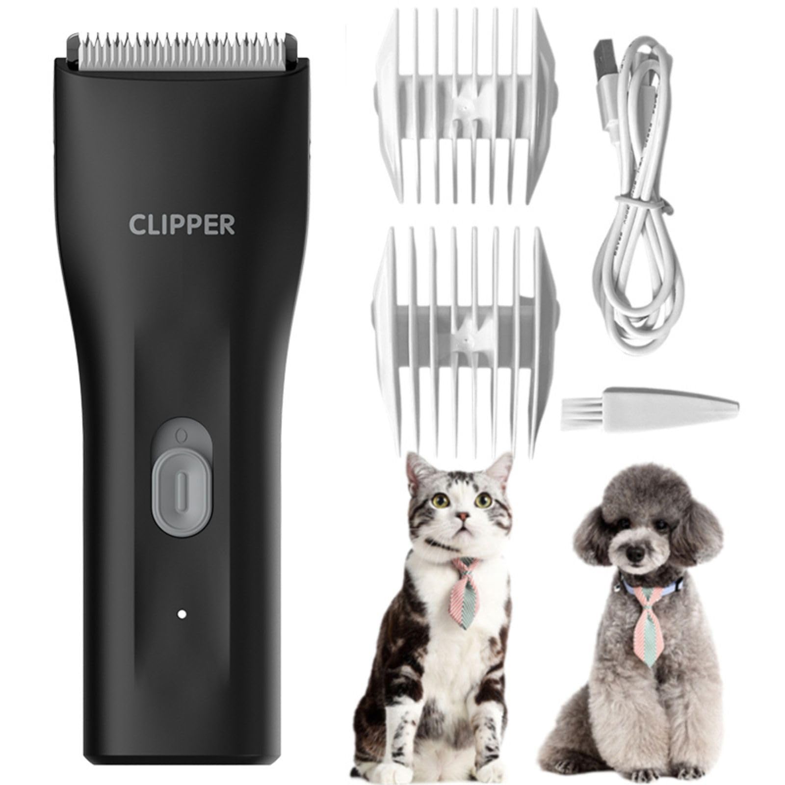 Grimgrow clipadora de mascotas con diseño ergonómico para manejo cómodo