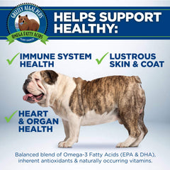 DHA de microalgas para apoyar corazón y sistema nervioso de mascotas.